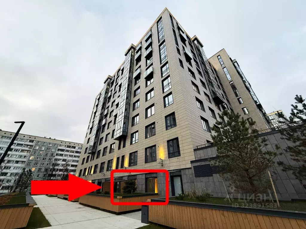 Помещение свободного назначения в Санкт-Петербург ул. Академика ... - Фото 1