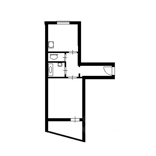1-к кв. Новосибирская область, Новосибирск ул. Петухова, 97 (37.1 м) - Фото 2