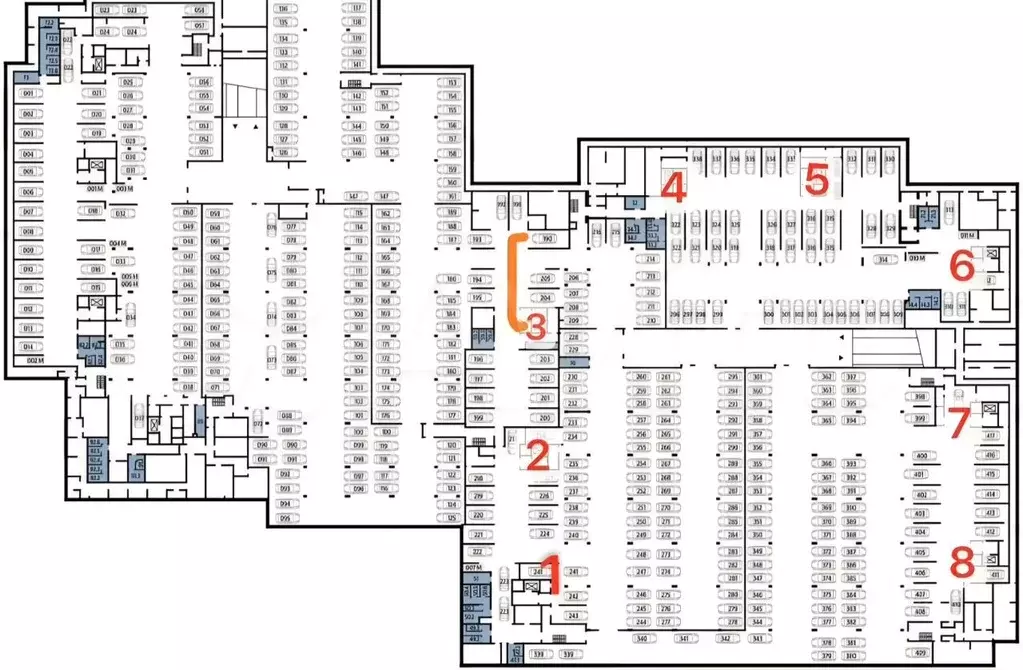 Гараж в Санкт-Петербург Октябрьская наб., 40К (23 м) - Фото 1