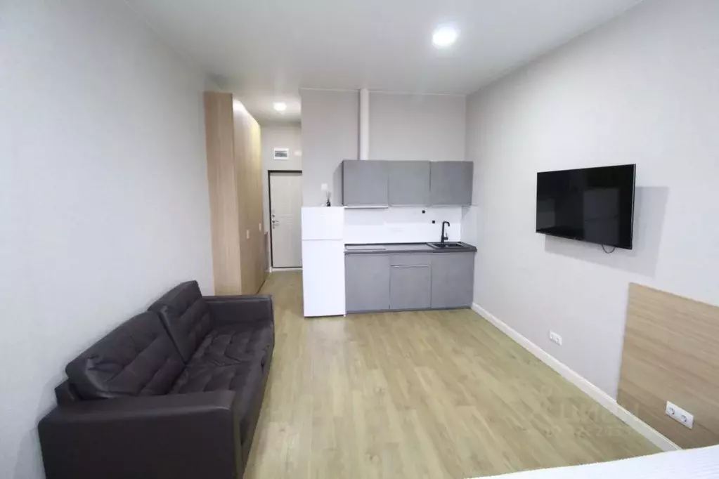 Студия Краснодарский край, Сочи Новый Сочи мкр, ул. Клубничная, 62 ... - Фото 1