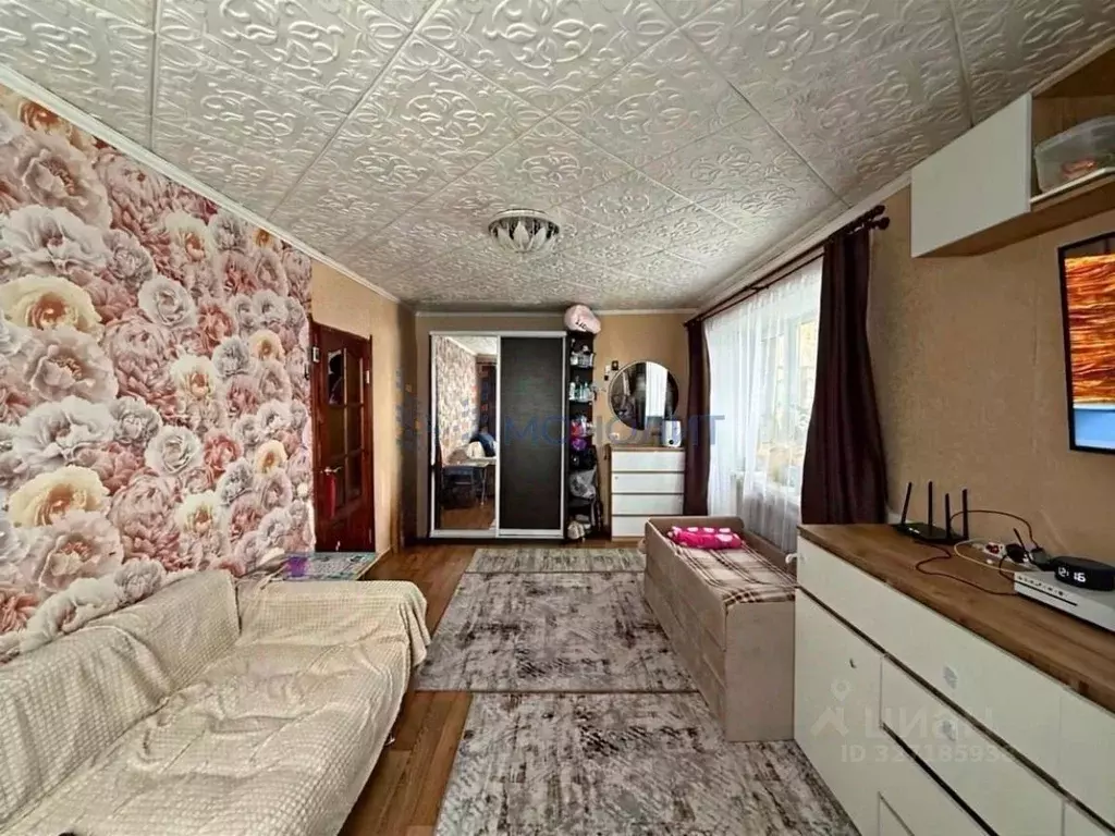 1-к кв. Нижегородская область, Городец ул. Фурманова, 1 (31.7 м) - Фото 2