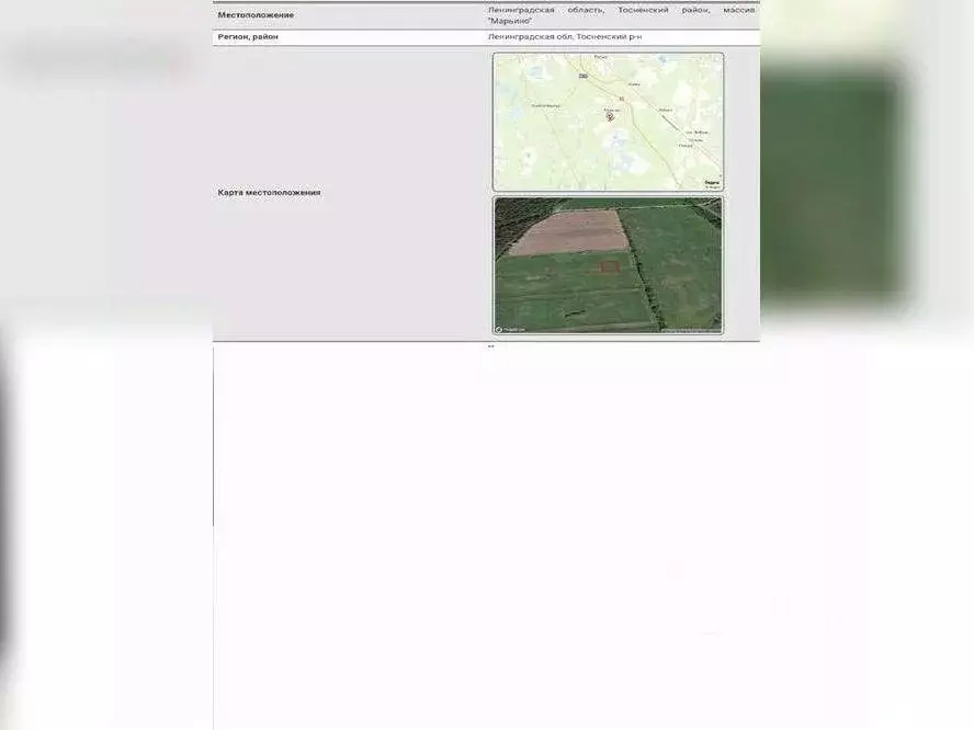 Участок в Ленинградская область, Тосно г. Тосненский район, Тосненское ... - Фото 1
