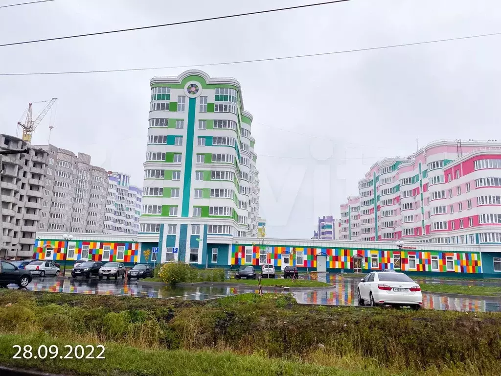 1-к. квартира, 35,4м, 1/9эт. - Фото 1
