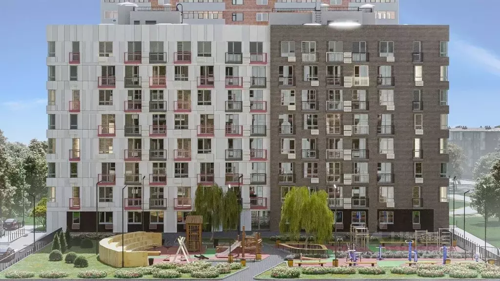 2-к кв. Московская область, Химки Сходня мкр, ул. Фрунзе, 30 (59.7 м) - Фото 2