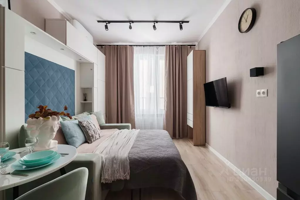 Студия Москва ул. Маргелова, 3к1 (25.0 м) - Фото 1