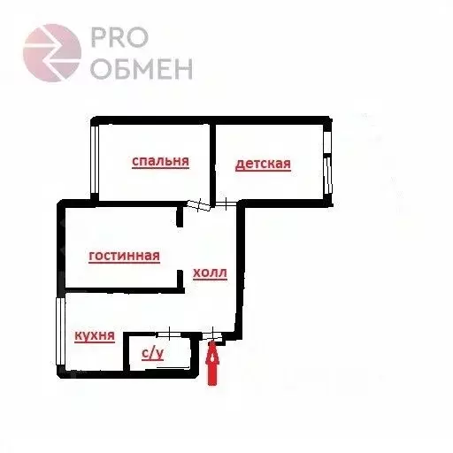 3-к кв. Москва ул. Ивана Бабушкина, 3 (75.0 м) - Фото 2