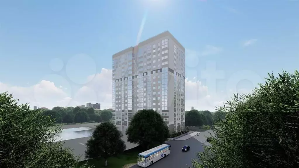 2-к. квартира, 58,7 м, 15/17 эт. - Фото 1