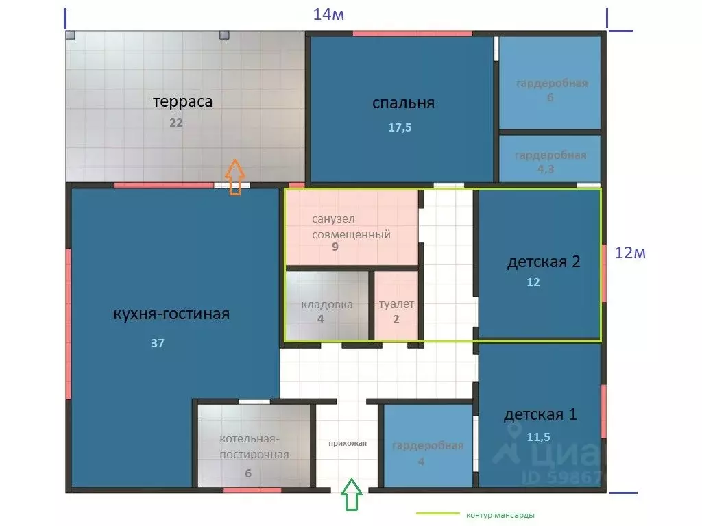 Купить Дом В Орлов Лог Семилукский Район