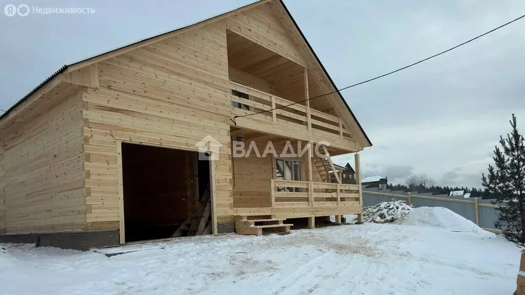 Дом в село Нижний Саянтуй, ДНТ Багульник, 1-й квартал, 168 (240 м) - Фото 1