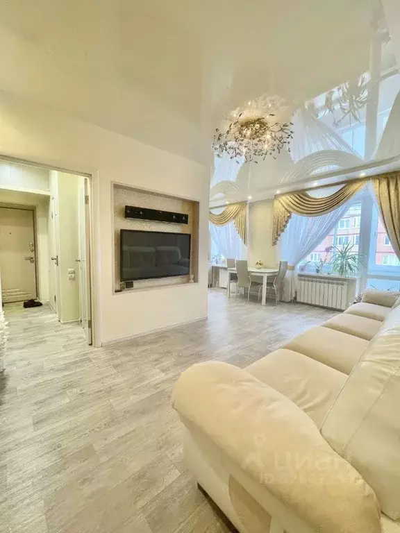 3-к кв. Тульская область, Новомосковск Комсомольская ул., 45 (54.0 м) - Фото 1