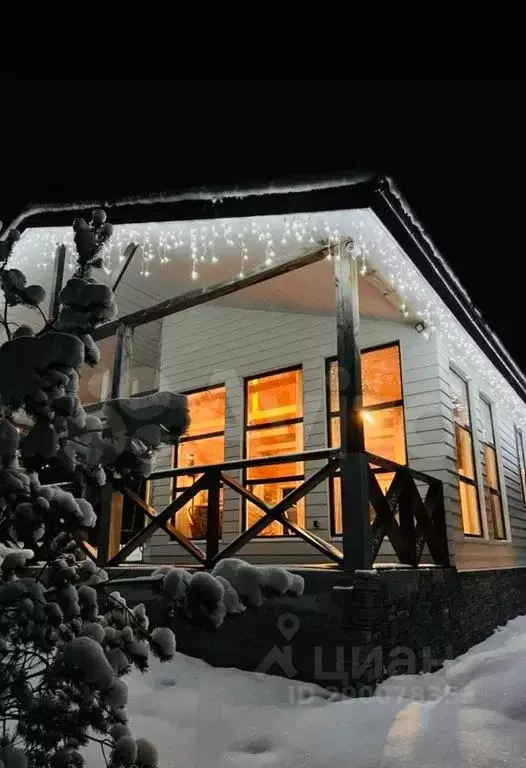 Дом в Карелия, Лахденпохский муниципальный округ, пос. Соскуа ул. ... - Фото 2