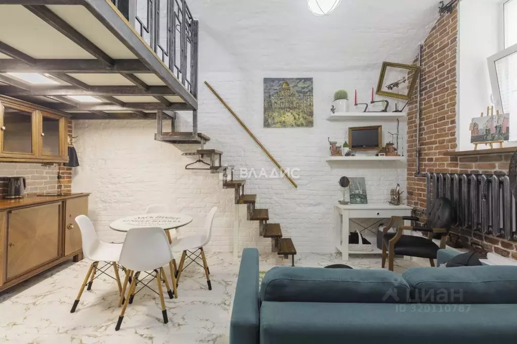 Студия Санкт-Петербург Гражданская ул., 14 (35.0 м) - Фото 1