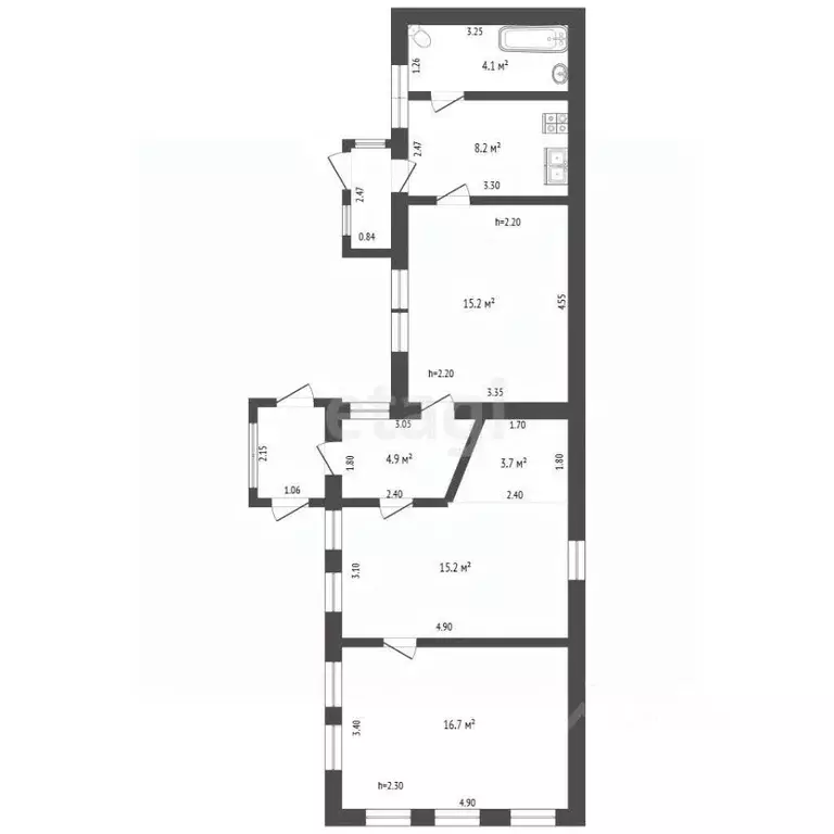 Дом в Ростовская область, Батайск Зеленая ул. (68 м) - Фото 1