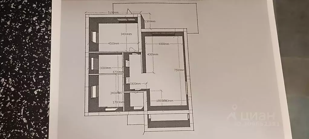 Дом в Крым, Бахчисарайский район, с. Голубинка ул. Дружбы, 6В (80 м) - Фото 0