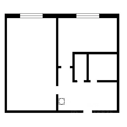 1-к кв. омская область, омск просп. мира, 9/2 (30.0 м) - Фото 1