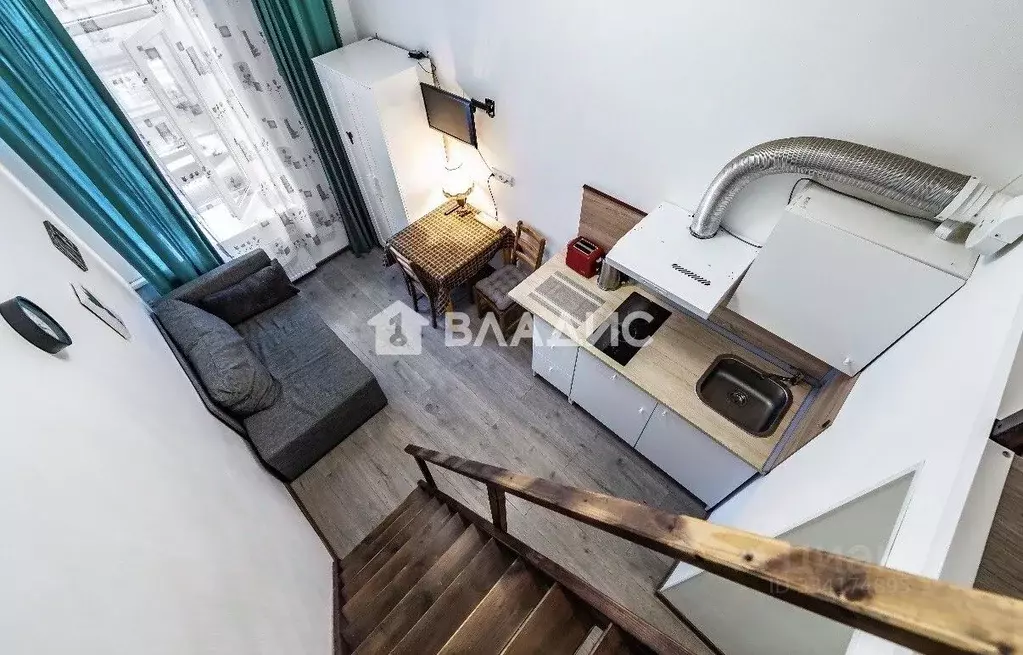 Студия Санкт-Петербург Гатчинская ул., 35 (18.0 м) - Фото 2