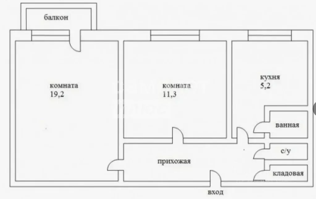 2-к кв. Липецкая область, Липецк просп. Победы, 10 (46.0 м) - Фото 1