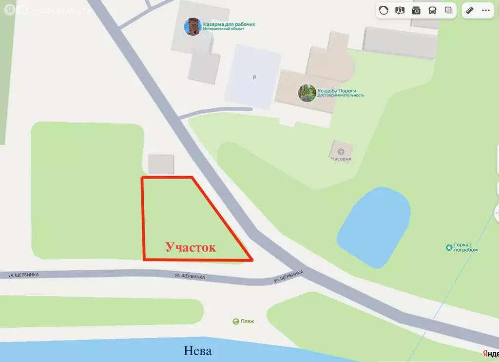 Участок в Всеволожский район, городской посёлок имени Свердлова, ... - Фото 1