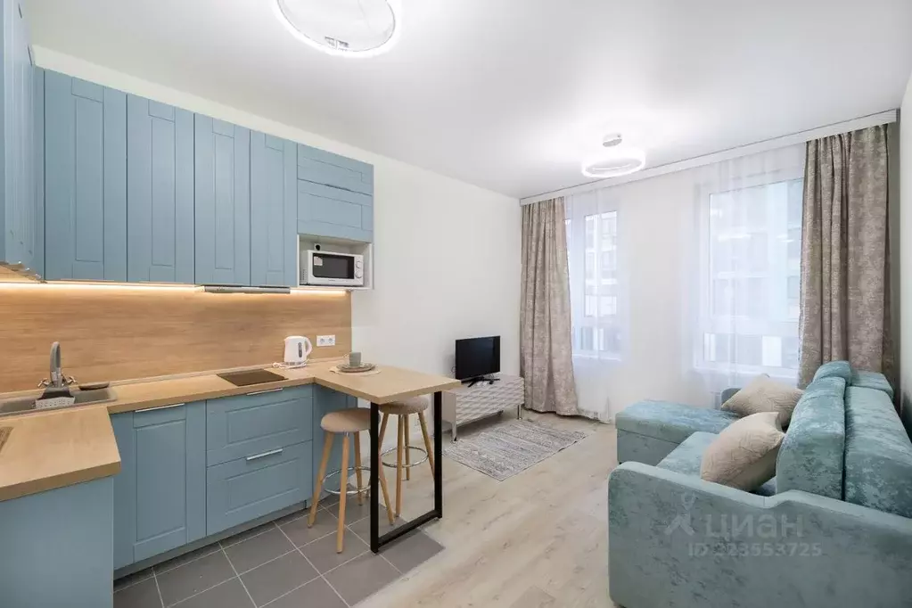 Студия Москва Сосенское поселение, просп. Куприна, 3к6 (25.2 м) - Фото 1