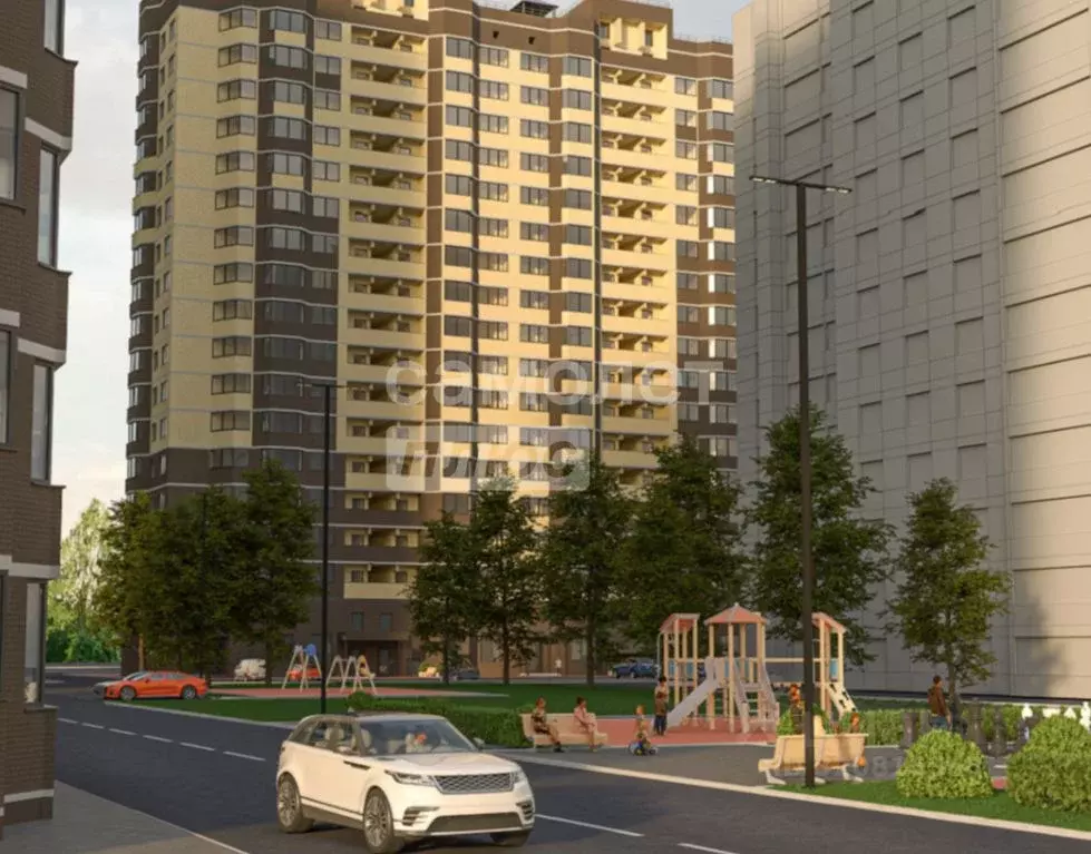 3-к кв. Липецкая область, Липецк Московская ул., 159к2 (77.0 м) - Фото 1