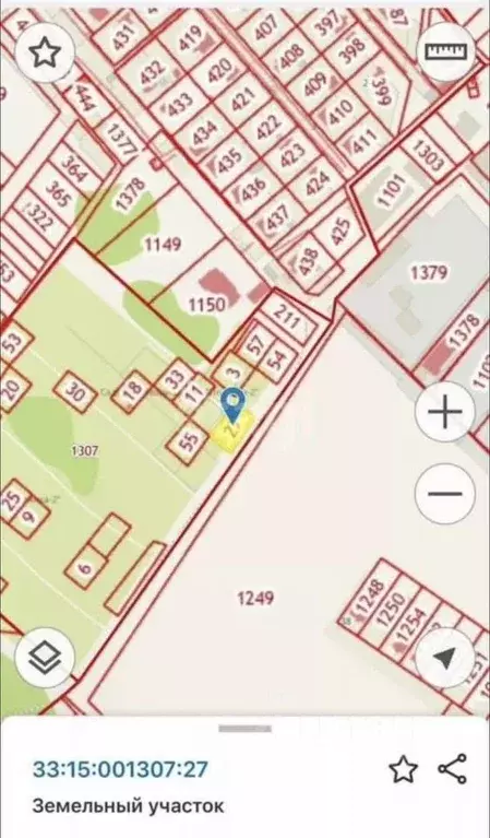 Участок в Владимирская область, Муром Полянка-2 СТ,  (6.4 сот.) - Фото 0
