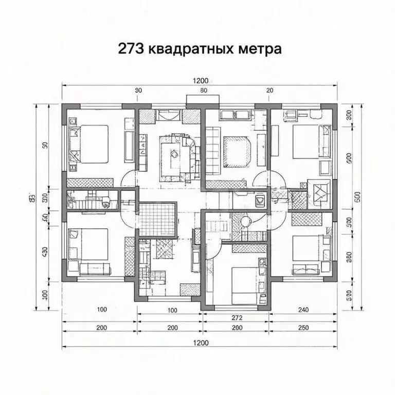 4-к кв. Тульская область, Тула Оборонная ул., 1 (273.5 м) - Фото 2