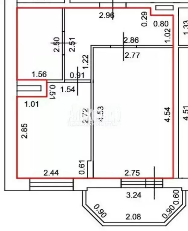 1-к кв. Ленинградская область, Всеволожск ш. Дорога Жизни, 7к1 (30.2 ... - Фото 1