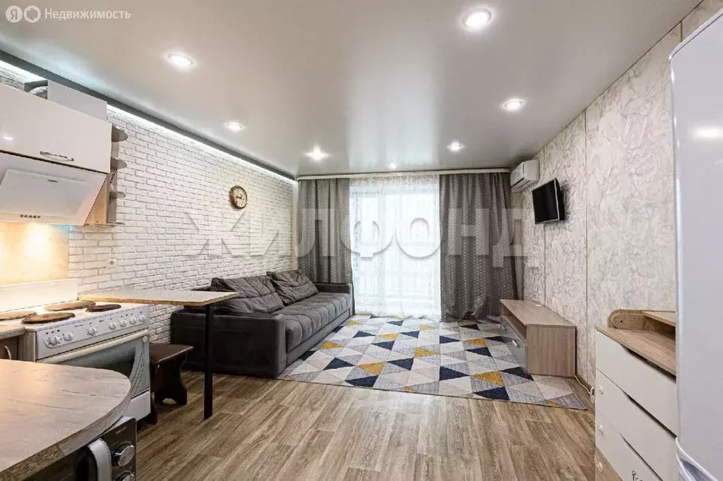 Квартира-студия: Новосибирск, Кубовая улица, 92 (27 м) - Фото 1