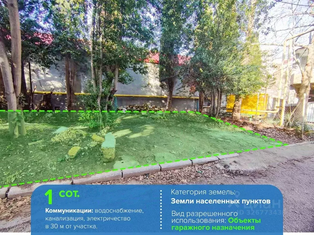 Участок в Крым, Ялта муниципальный округ, Гаспра пгт ул. Маратовская, ... - Фото 2