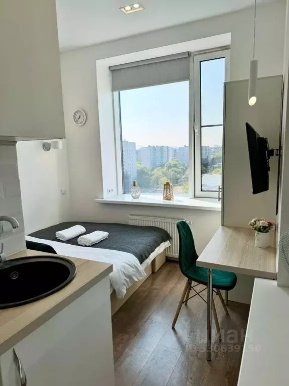 Студия Москва ул. Корабельная, 6 (19.0 м) - Фото 2