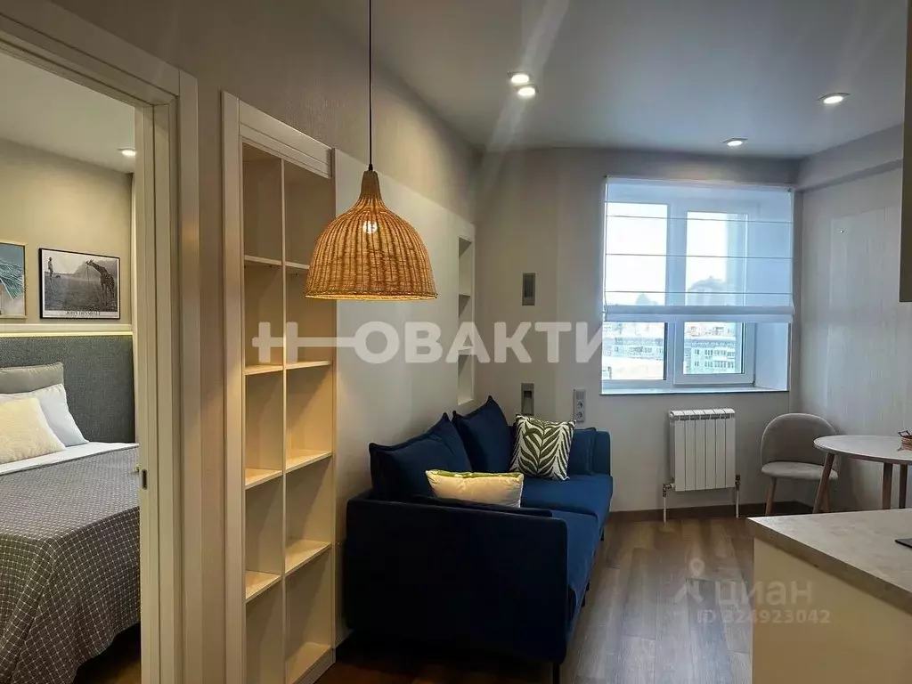 1-к кв. Новосибирская область, Новосибирск ул. Бориса Богаткова, 201/3 ... - Фото 1