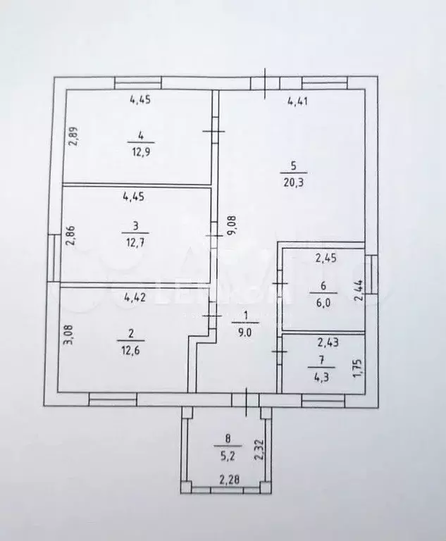 Дом 90 м на участке 12 сот. - Фото 0