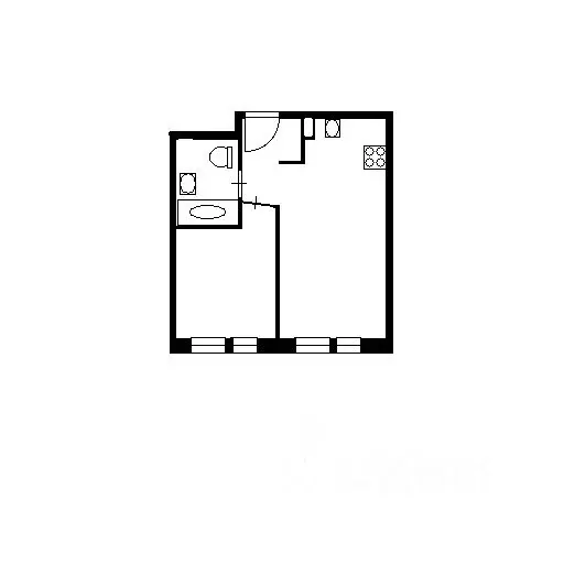 1-к кв. Московская область, Одинцово ул. Рябиновая, 7 (36.4 м) - Фото 1