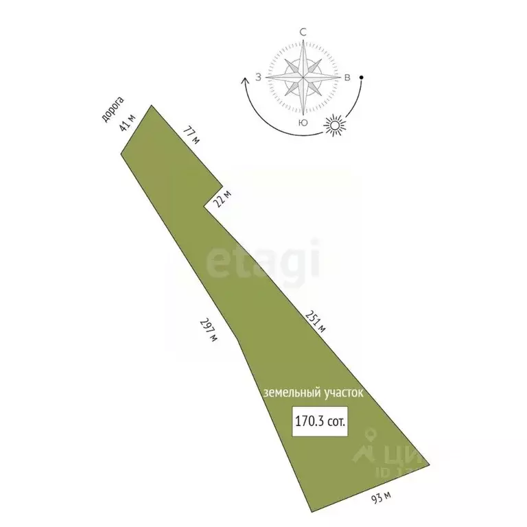 Участок в Ярославская область, Некрасовский муниципальный округ, ... - Фото 2