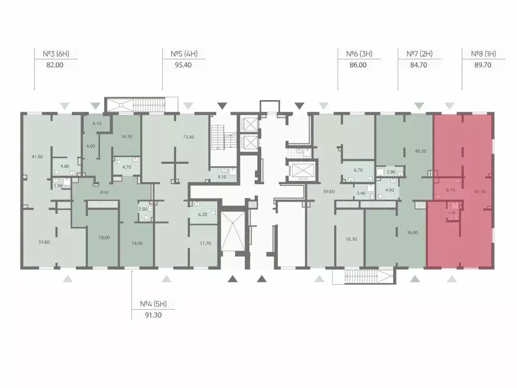 Офис (89.7 м) - Фото 2