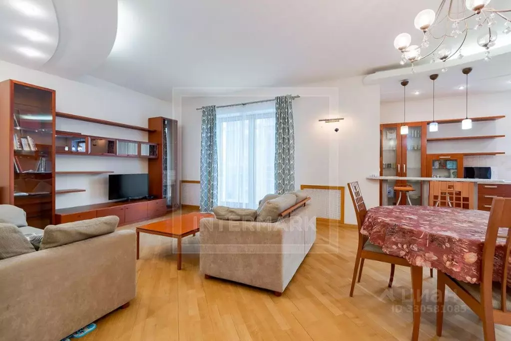 3-к кв. Москва ул. Красная Пресня, 7 (115.0 м) - Фото 1