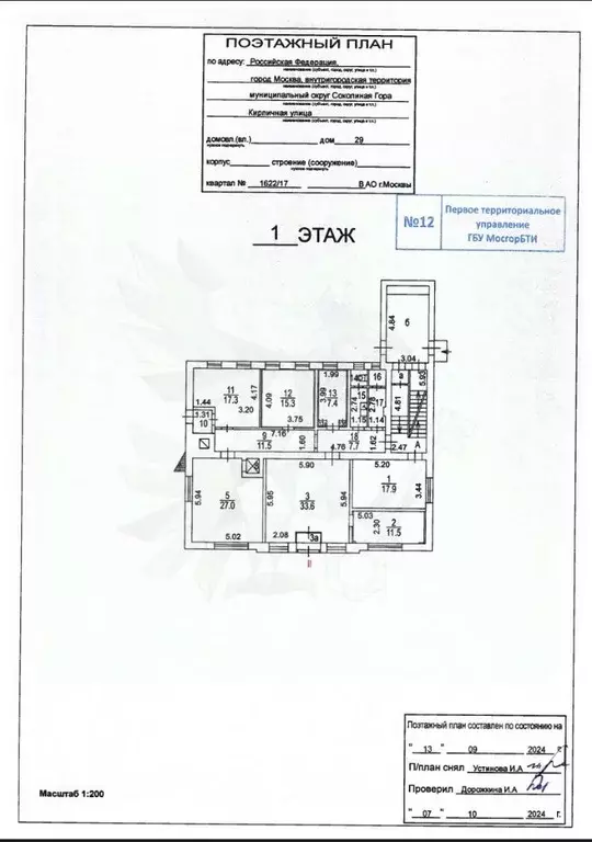 Торговая площадь в Москва Кирпичная ул., 29 (30 м) - Фото 1