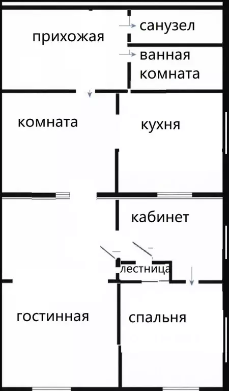 Дом в Приморский край, Арсеньев Луговая ул., 9 (200 м) - Фото 1