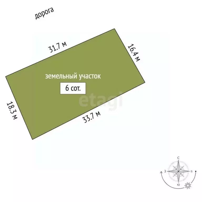 Участок в Крым, Ленинский район, Мысовское с/пос, с. Семеновка ул. ... - Фото 2