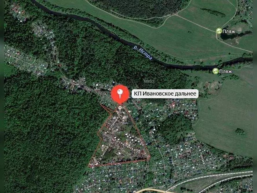 Участок в Московская область, Истра муниципальный округ, пос. Станции ... - Фото 1