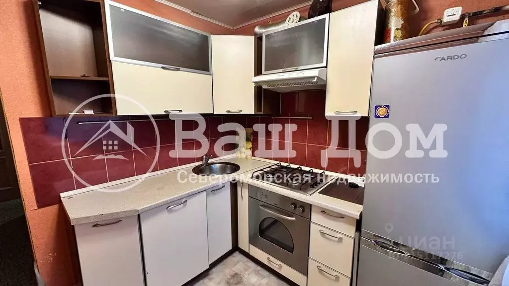 2-к кв. Мурманская область, Североморск ул. Душенова, 14 (44.7 м) - Фото 1