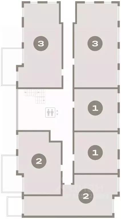 3-к кв. Ленинградская область, Ломоносовский район, Аннинское ... - Фото 2