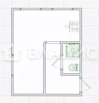 1-к кв. Пензенская область, Кузнецк ул. Белинского, 10 (31.0 м) - Фото 2