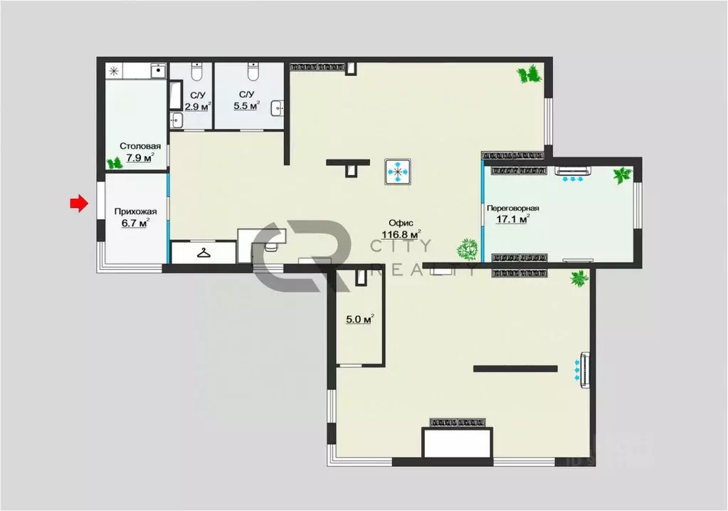 Помещение свободного назначения в Санкт-Петербург ш. Революции, 3к2 ... - Фото 2