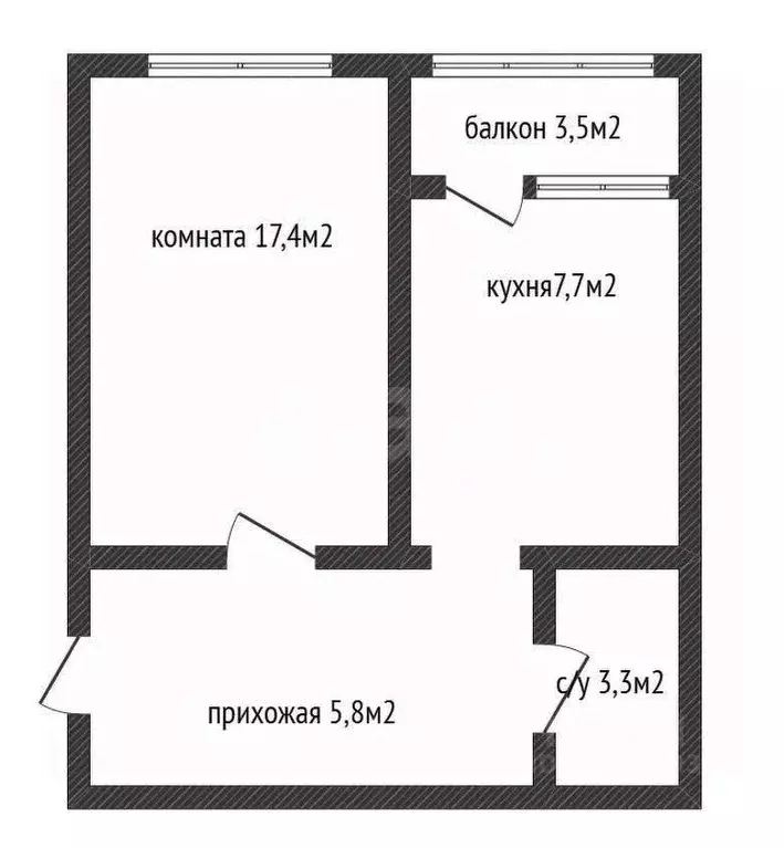 1-к кв. Краснодарский край, Геленджик Северный мкр, 2А (34.2 м) - Фото 1