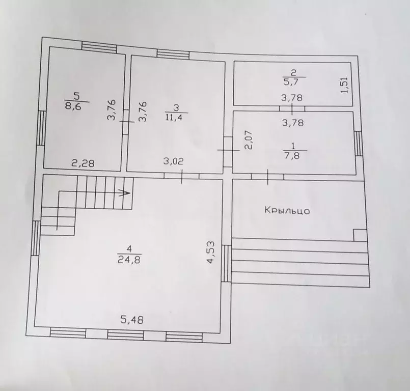 Дом в Новгородская область, Великий Новгород Кречевицы мкр,  (120 м) - Фото 1