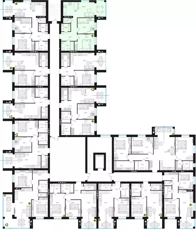 2-к кв. Брянская область, Брянск ул. Некрасова, 20 (64.3 м) - Фото 1