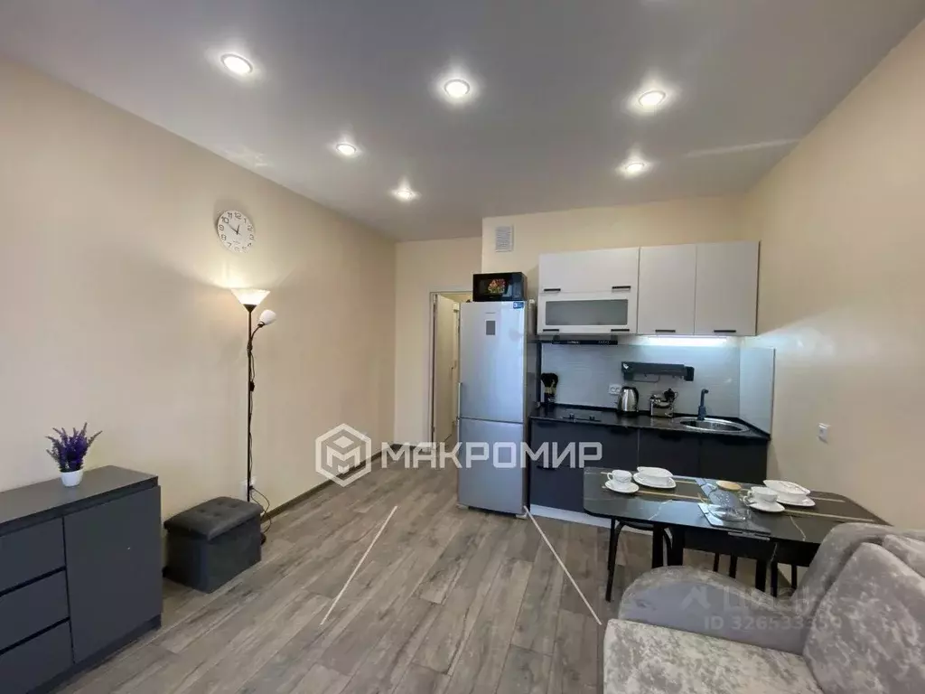 Студия Санкт-Петербург ул. Вадима Шефнера, 4 (25.0 м) - Фото 2