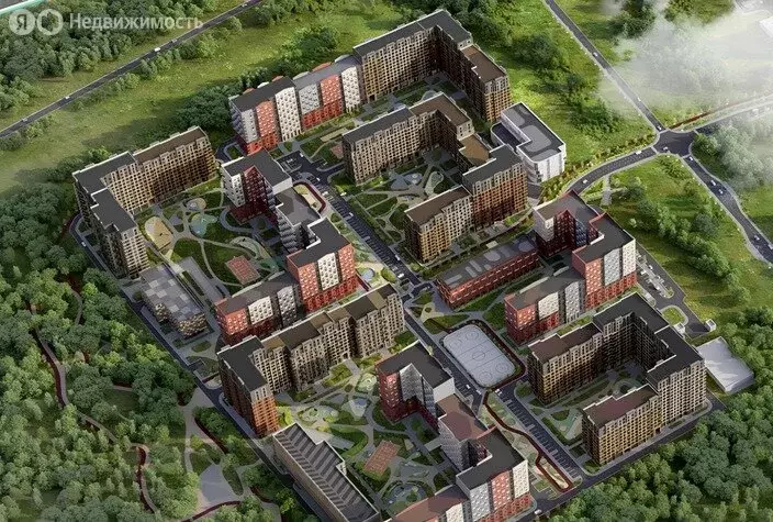 1-комнатная квартира: село Немчиновка, улица Малевича, 28 (35 м) - Фото 1