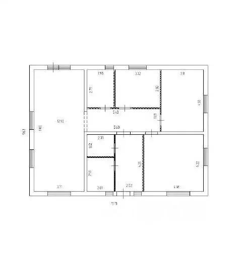 Дом в Тульская область, Заокский рп ул. Ромашковая (113 м) - Фото 2